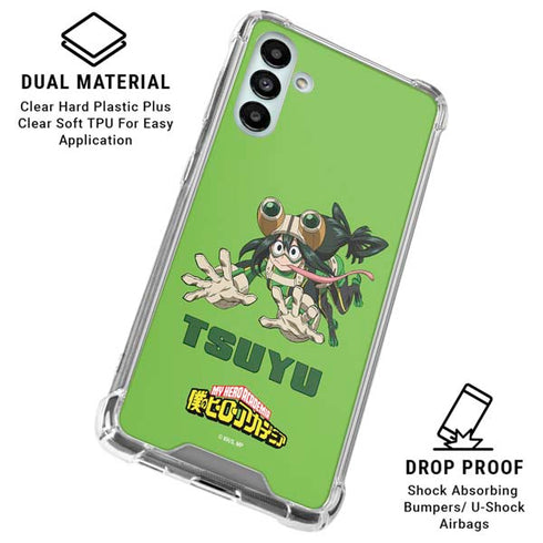 My Hero Academia Tsuyu Season 5 Galaxy A13 5G Clear Case