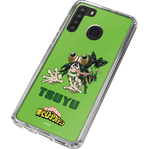 My Hero Academia Tsuyu Season 5 Galaxy A21 Clear Case