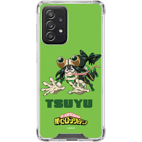 My Hero Academia Tsuyu Season 5 Galaxy A52 5G Clear Case