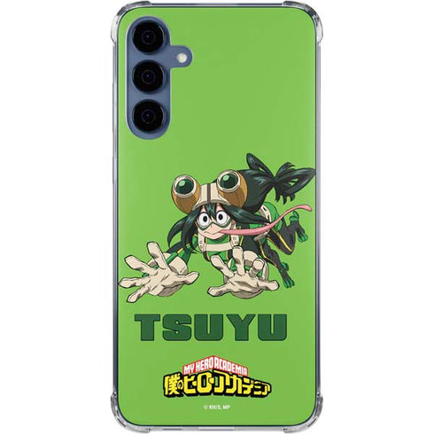 My Hero Academia Tsuyu Season 5 Galaxy A55 5G Clear Case