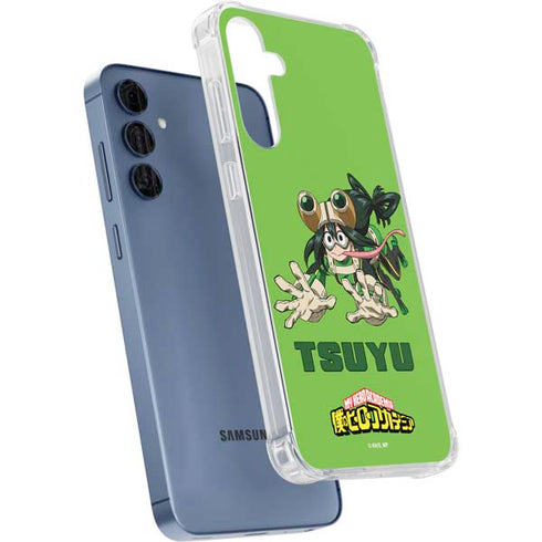 My Hero Academia Tsuyu Season 5 Galaxy A55 5G Clear Case