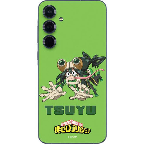 My Hero Academia Tsuyu Season 5 Galaxy A55 5G Skin