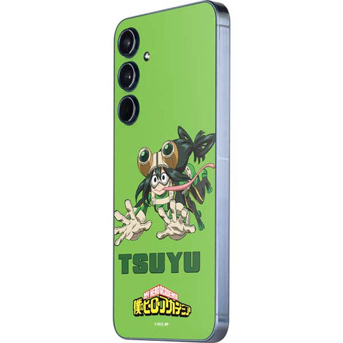 My Hero Academia Tsuyu Season 5 Galaxy A55 5G Skin