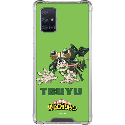 My Hero Academia Tsuyu Season 5 Galaxy A71 5G Clear Case
