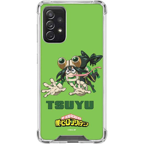 My Hero Academia Tsuyu Season 5 Galaxy A72 5G Clear Case