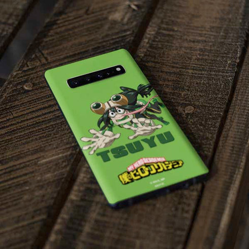 My Hero Academia Tsuyu Season 5 Galaxy S10 Skin