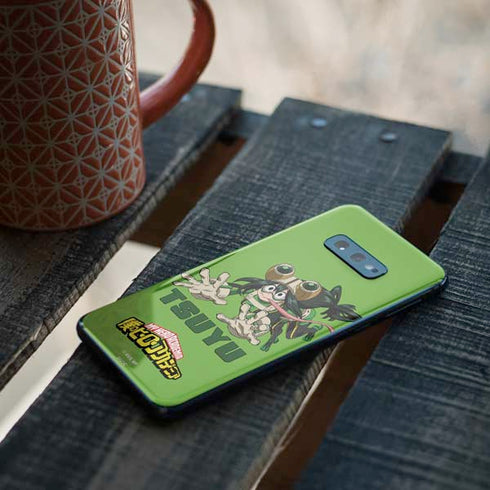 My Hero Academia Tsuyu Season 5 Galaxy S10e Skin