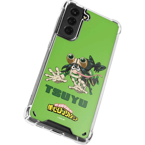 My Hero Academia Tsuyu Season 5 Galaxy S21 5G Clear Case