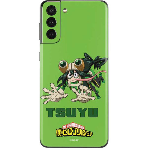 My Hero Academia Tsuyu Season 5 Galaxy S21 Plus 5G Skin