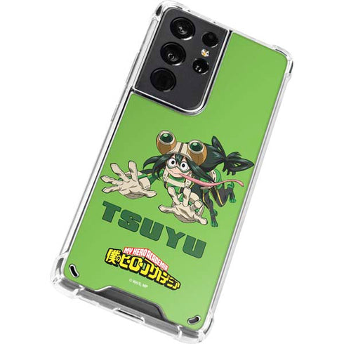 My Hero Academia Tsuyu Season 5 Galaxy S21 Ultra 5G Clear Case