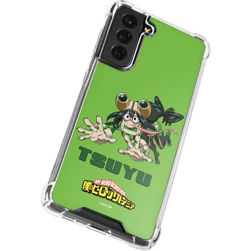 My Hero Academia Tsuyu Season 5 Galaxy S22 Plus Clear Case