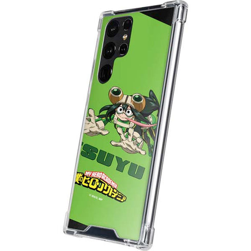 My Hero Academia Tsuyu Season 5 Galaxy S22 Ultra Clear Case