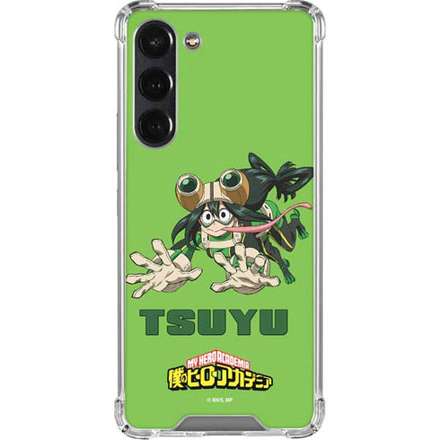 My Hero Academia Tsuyu Season 5 Galaxy S23 Plus Clear Case