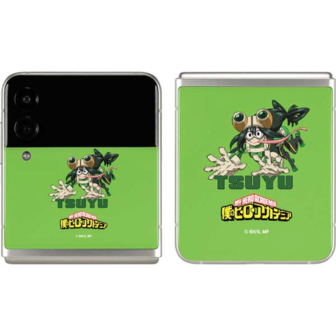 My Hero Academia Tsuyu Season 5 Galaxy Z Flip3 5G Skin