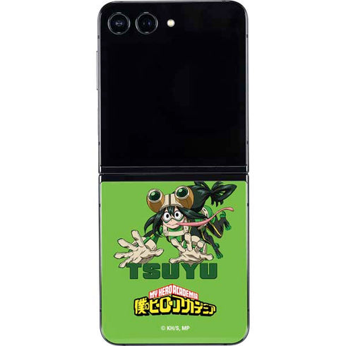 My Hero Academia Tsuyu Season 5 Galaxy Z Flip5 5G Skin