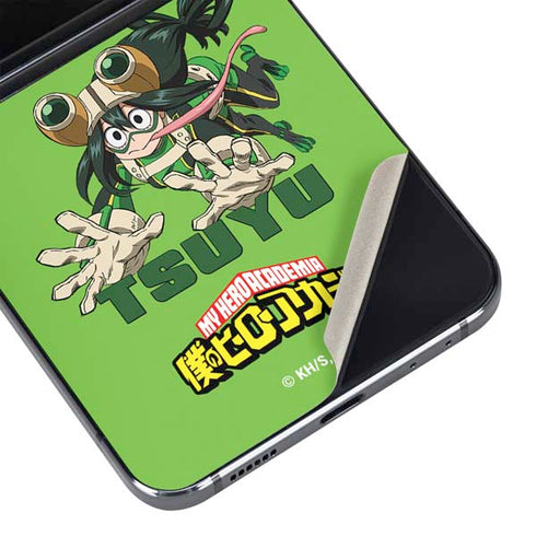 My Hero Academia Tsuyu Season 5 Galaxy Z Flip5 5G Skin