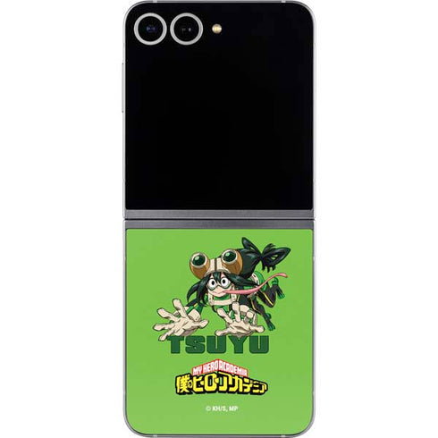 My Hero Academia Tsuyu Season 5 Galaxy Z Flip6 Skin