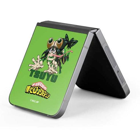 My Hero Academia Tsuyu Season 5 Galaxy Z Flip6 Skin
