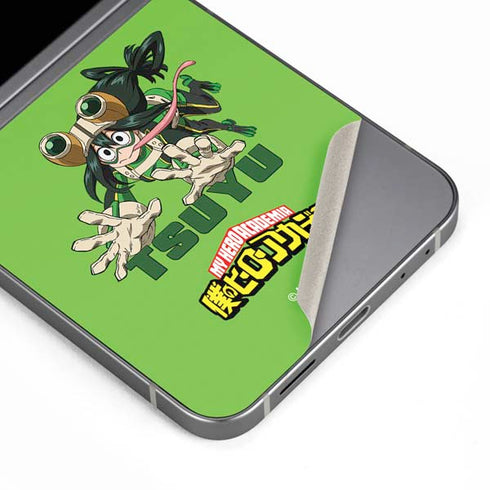 My Hero Academia Tsuyu Season 5 Galaxy Z Flip6 Skin