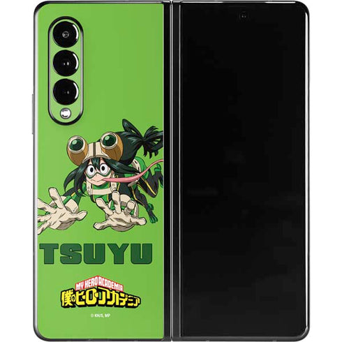 My Hero Academia Tsuyu Season 5 Galaxy Z Fold3 5G Skin