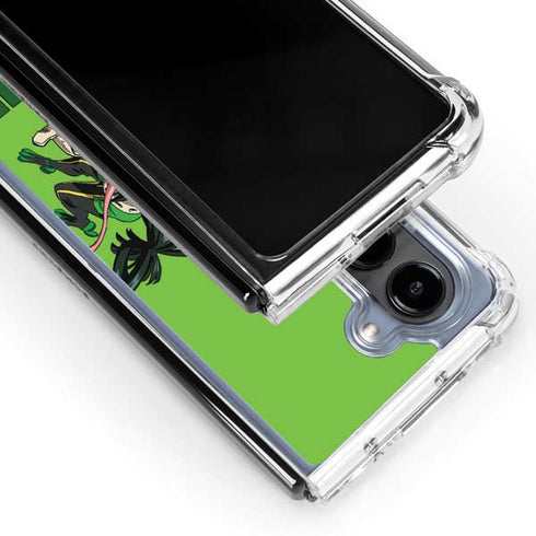 My Hero Academia Tsuyu Season 5 Galaxy Z Fold5 5G Clear Case