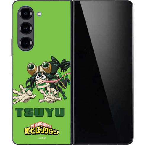 My Hero Academia Tsuyu Season 5 Galaxy Z Fold5 5G Skin