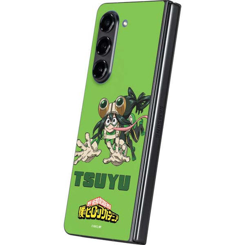 My Hero Academia Tsuyu Season 5 Galaxy Z Fold5 5G Skin