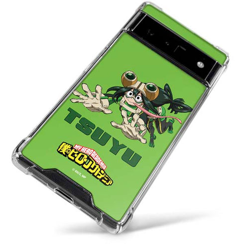 My Hero Academia Tsuyu Season 5 Google Pixel 6 Clear Case