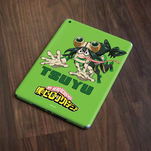 My Hero Academia Tsuyu Season 5 Apple iPad Skin