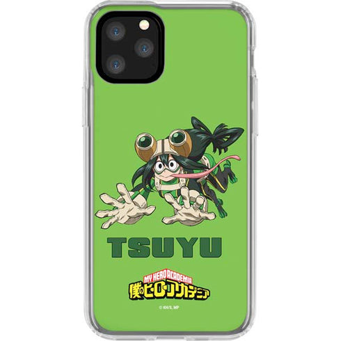 My Hero Academia Tsuyu Season 5 iPhone 11 Pro Clear Case