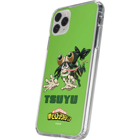 My Hero Academia Tsuyu Season 5 iPhone 11 Pro Clear Case