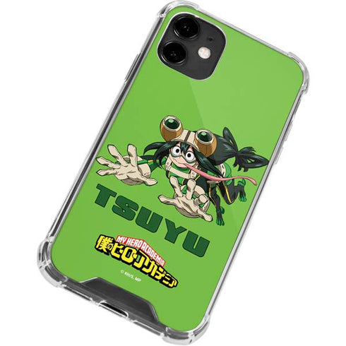 My Hero Academia Tsuyu Season 5 iPhone 12 Clear Case