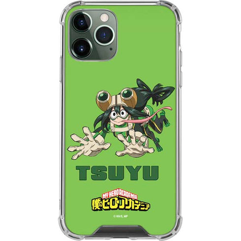 My Hero Academia Tsuyu Season 5 iPhone 12 Pro Clear Case