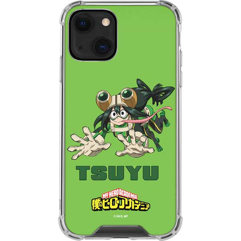 My Hero Academia Tsuyu Season 5 iPhone 13 Clear Case