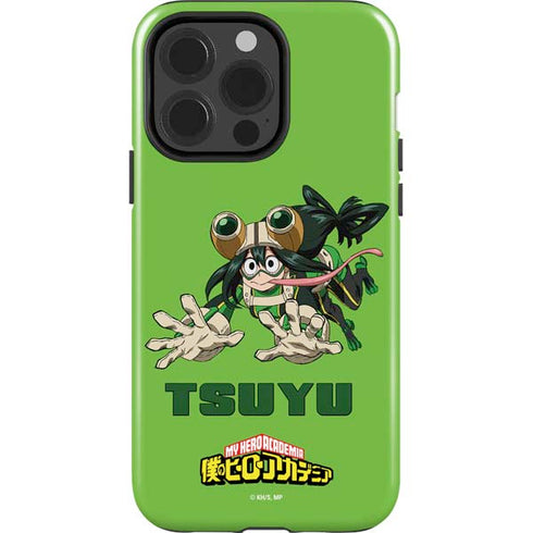My Hero Academia Tsuyu Season 5 iPhone 14 Pro Impact Case