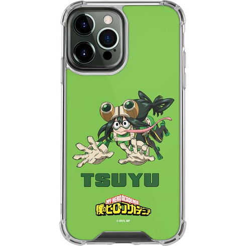 My Hero Academia Tsuyu Season 5 iPhone 14 Pro Max Clear Case
