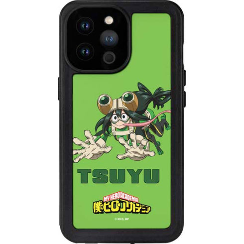 My Hero Academia Tsuyu Season 5 iPhone 14 Pro Max Waterproof Case