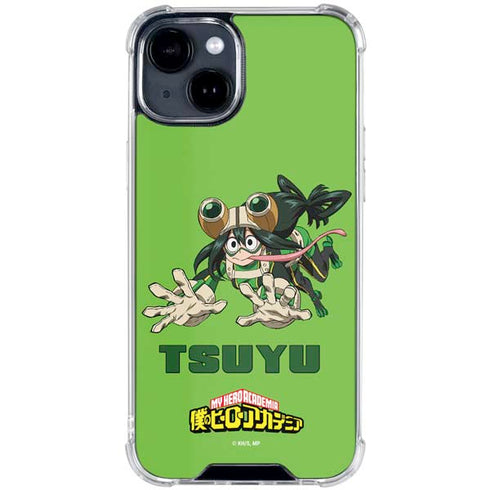 My Hero Academia Tsuyu Season 5 iPhone 15 Clear Case
