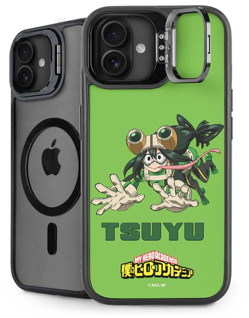 My Hero Academia Tsuyu Season 5 iPhone 16 Kickstand Case