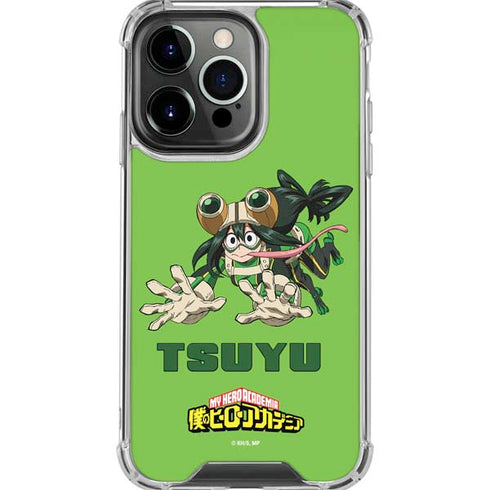 My Hero Academia Tsuyu Season 5 iPhone 16 Pro Max Clear Case