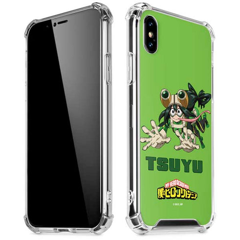 My Hero Academia Tsuyu Season 5 iPhone X/XS Clear Case
