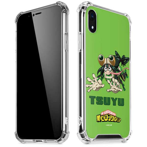 My Hero Academia Tsuyu Season 5 iPhone XR Clear Case