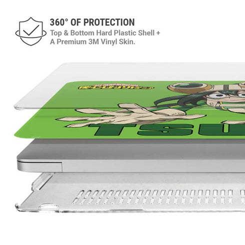 My Hero Academia Tsuyu Season 5 MacBook Pro 13in (2020) Case plus Skin