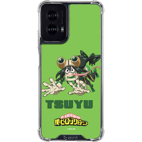 My Hero Academia Tsuyu Season 5 Moto G Power 5G (2024) Clear Case