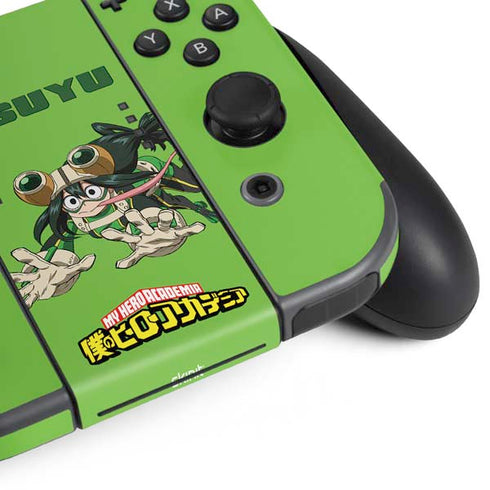 My Hero Academia Tsuyu Season 5 Nintendo Switch Bundle Skin