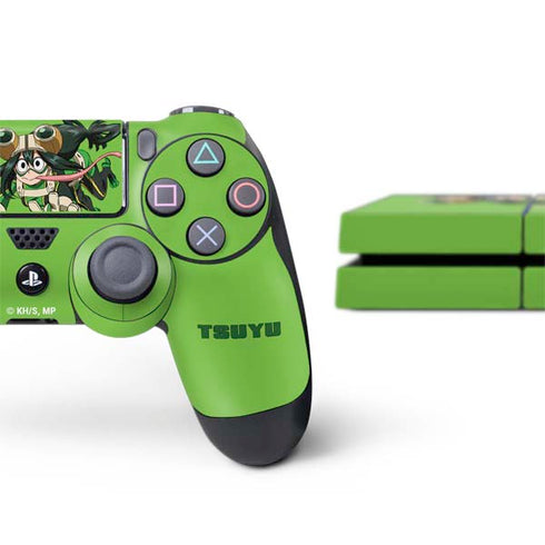 My Hero Academia Tsuyu Season 5 PS4 Console and Controller Bundle Skin