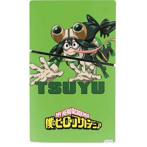 My Hero Academia Tsuyu Season 5 PS5 Slim Digital Edition Bundle Skin