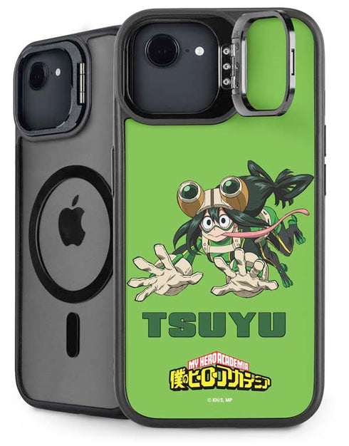 My Hero Academia Tsuyu Season 5 iPhone 16e Kickstand Case