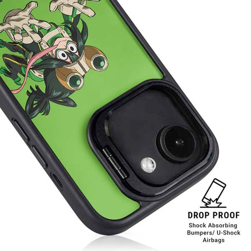 My Hero Academia Tsuyu Season 5 iPhone 16e Kickstand Case