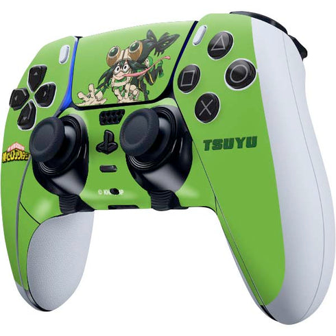 My Hero Academia Tsuyu Season 5 PS5 DualSense Edge Pro Controller Skin
